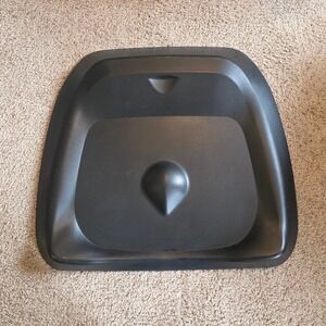 ErgoDriven Topo Anti-Fatigue Standing Desk Mat Black Non-Flat Ergonomic Foam